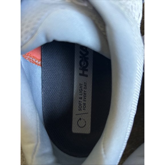 Hoka One Womens Clifton 8 Running Shoes 1119394 BFPA BlueWhite Sz 12 Never Worn - Picture 4 of 6